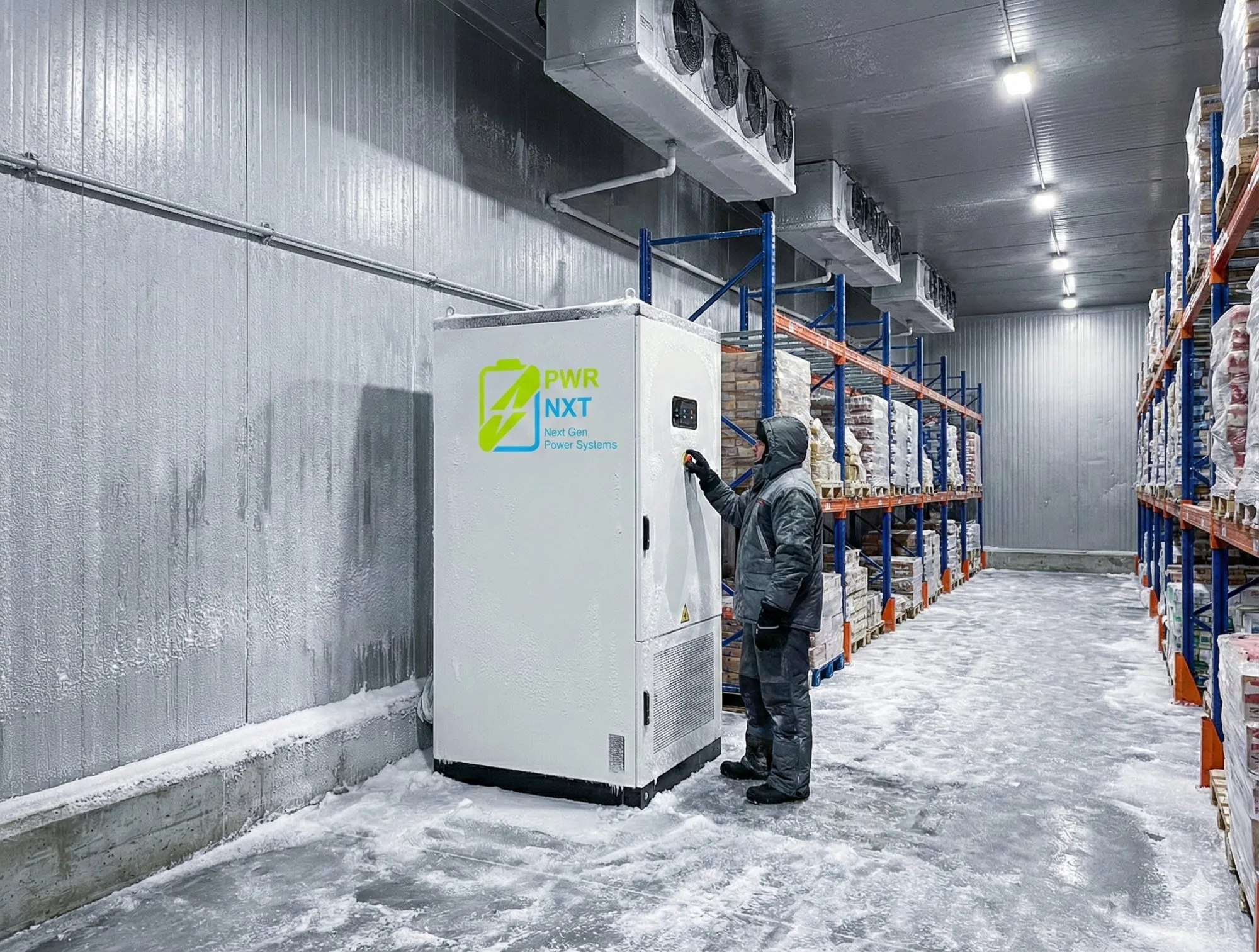 BESS for cold storage India — battery energy storage replaces diesel generator for thermal compliance